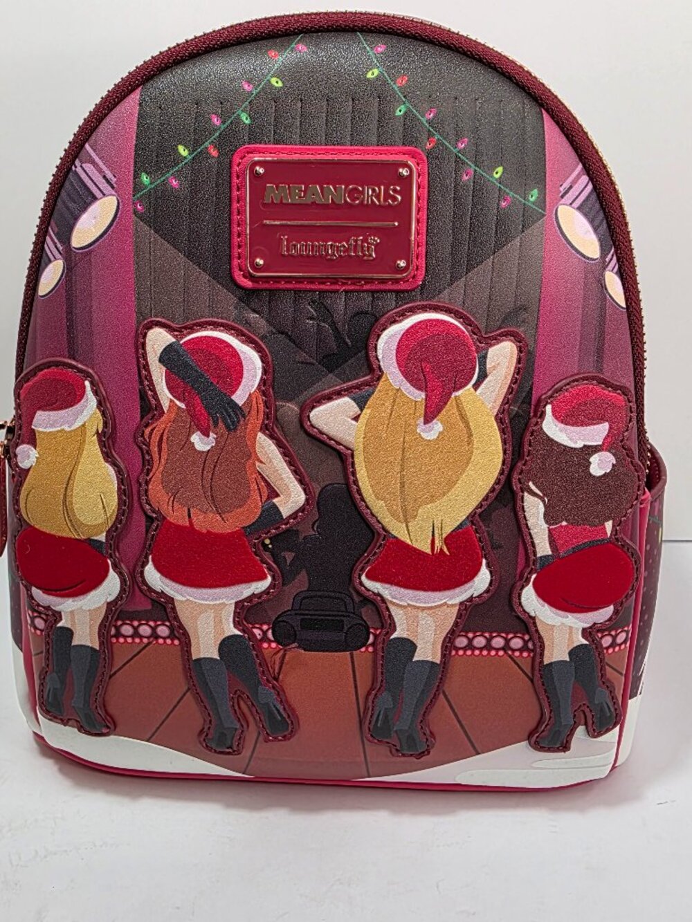 Loungefly Mean Girls Talent Show Rechargeable Light Up Mini Backpack